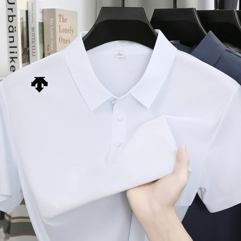 Golf Equipment Wholesale - Erkekler Lüks Nakış Polo Gömlek Yaz