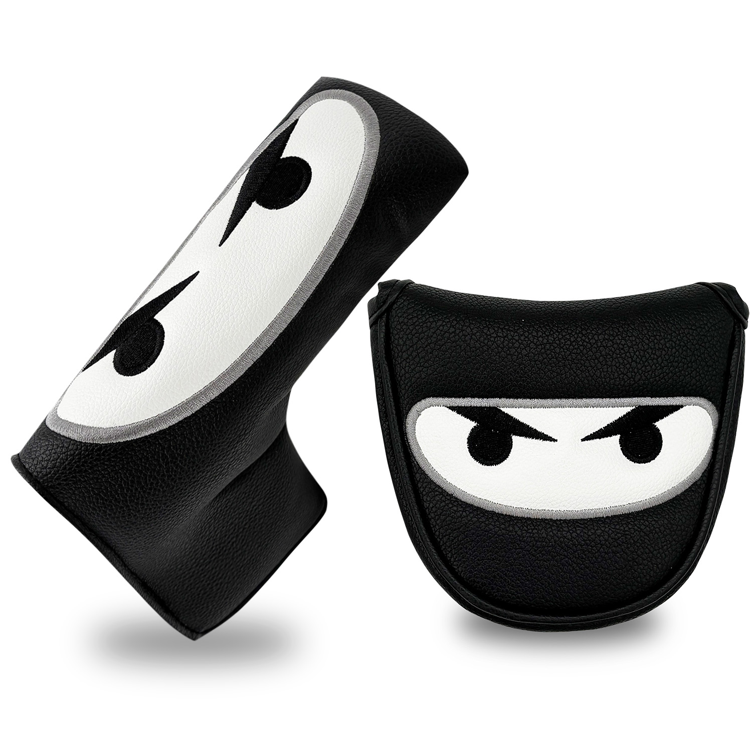 Putter Mallet Blade - Golf Sopası Başlık Seti Siyah Kılıf