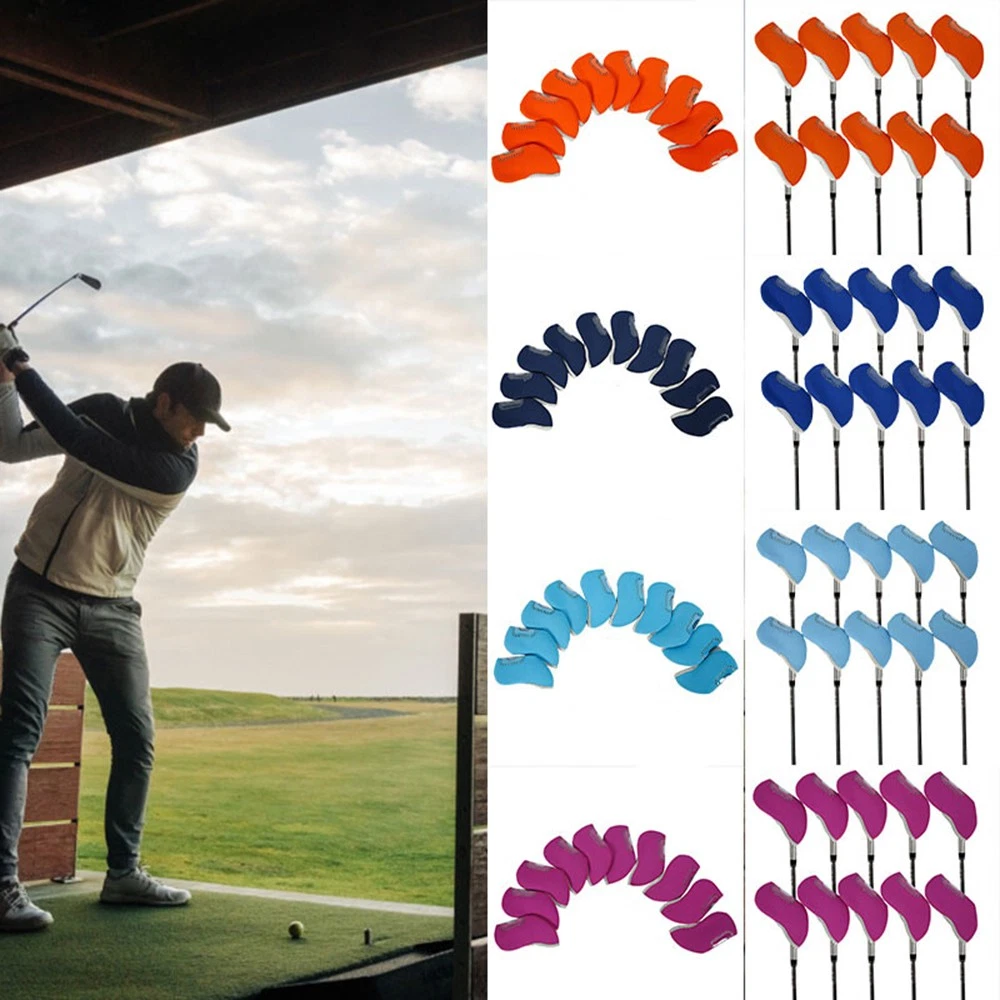 Golf Equipment Suppliers - Şeffaf Görünür Başlıklar 10 Adet Golf