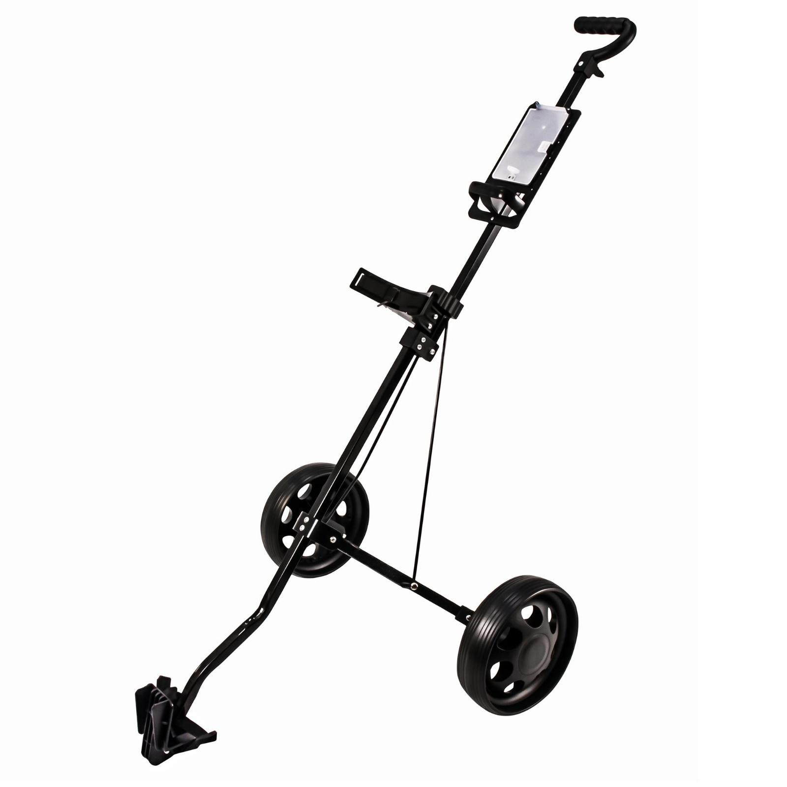 Practice Equipment For Golf - Katlanabilir İki Tekerlekli Golf Ekipman Arabası
