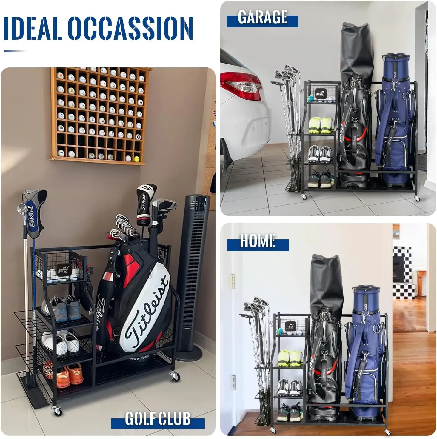 Golf Ekipmanları Depolama Gara - Golf Equipment Garage Storage incelemesi ve fiyatı