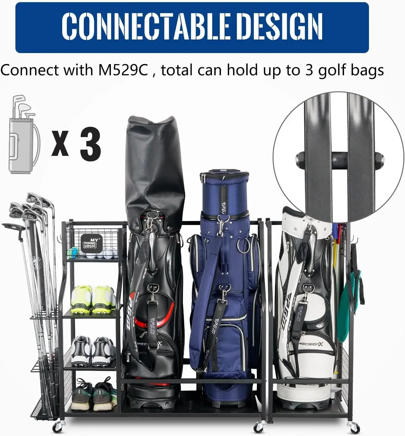 Golf Ekipmanları Depolama Gara - Golf Equipment Garage Storage incelemesi ve fiyatı