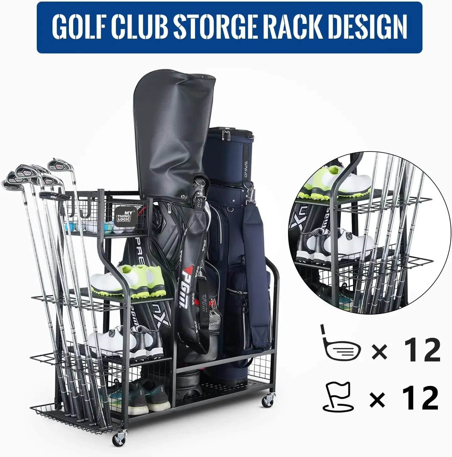 Golf Ekipmanları Depolama Gara - Golf Equipment Garage Storage incelemesi ve fiyatı