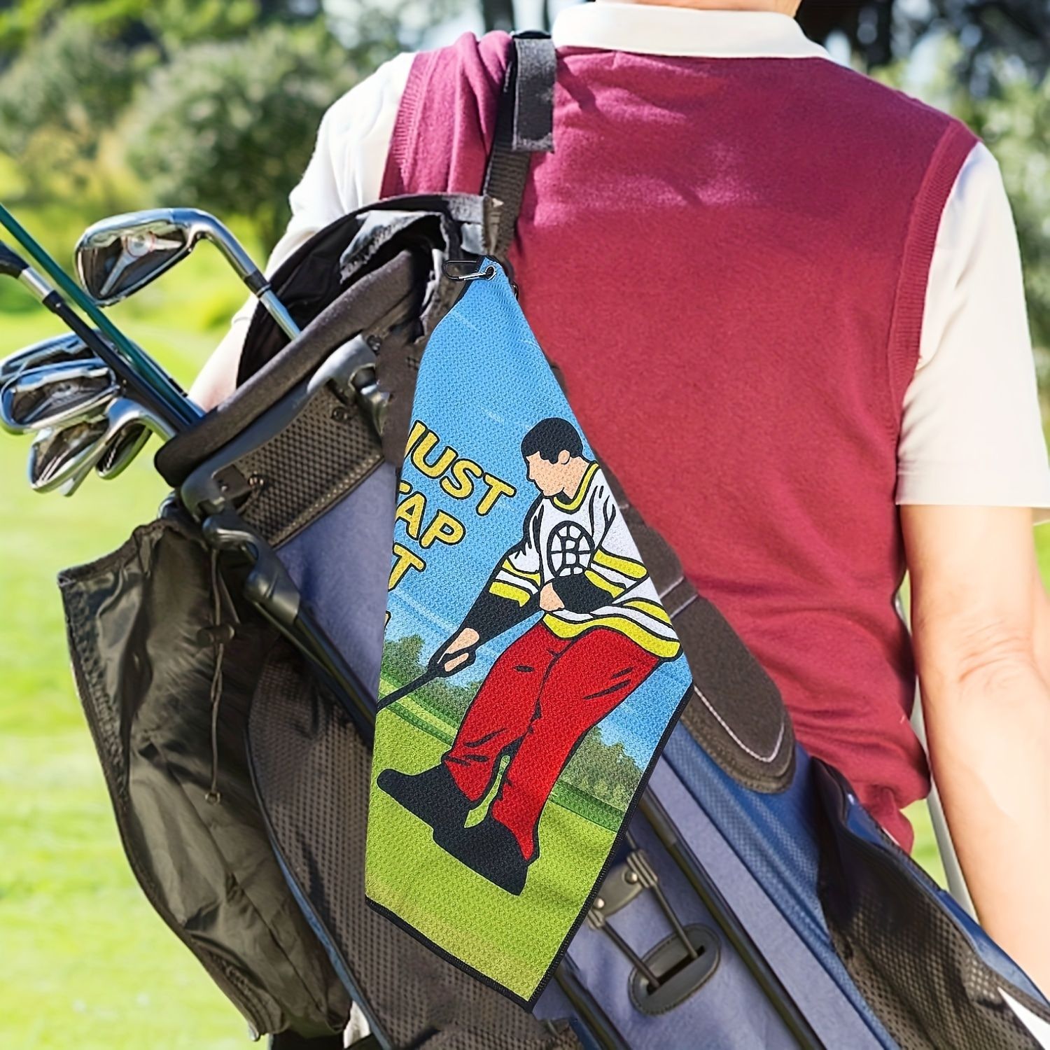 Happy Gilmore Design Mikrofibe - Golf Towel Waffle incelemesi ve fiyatı
