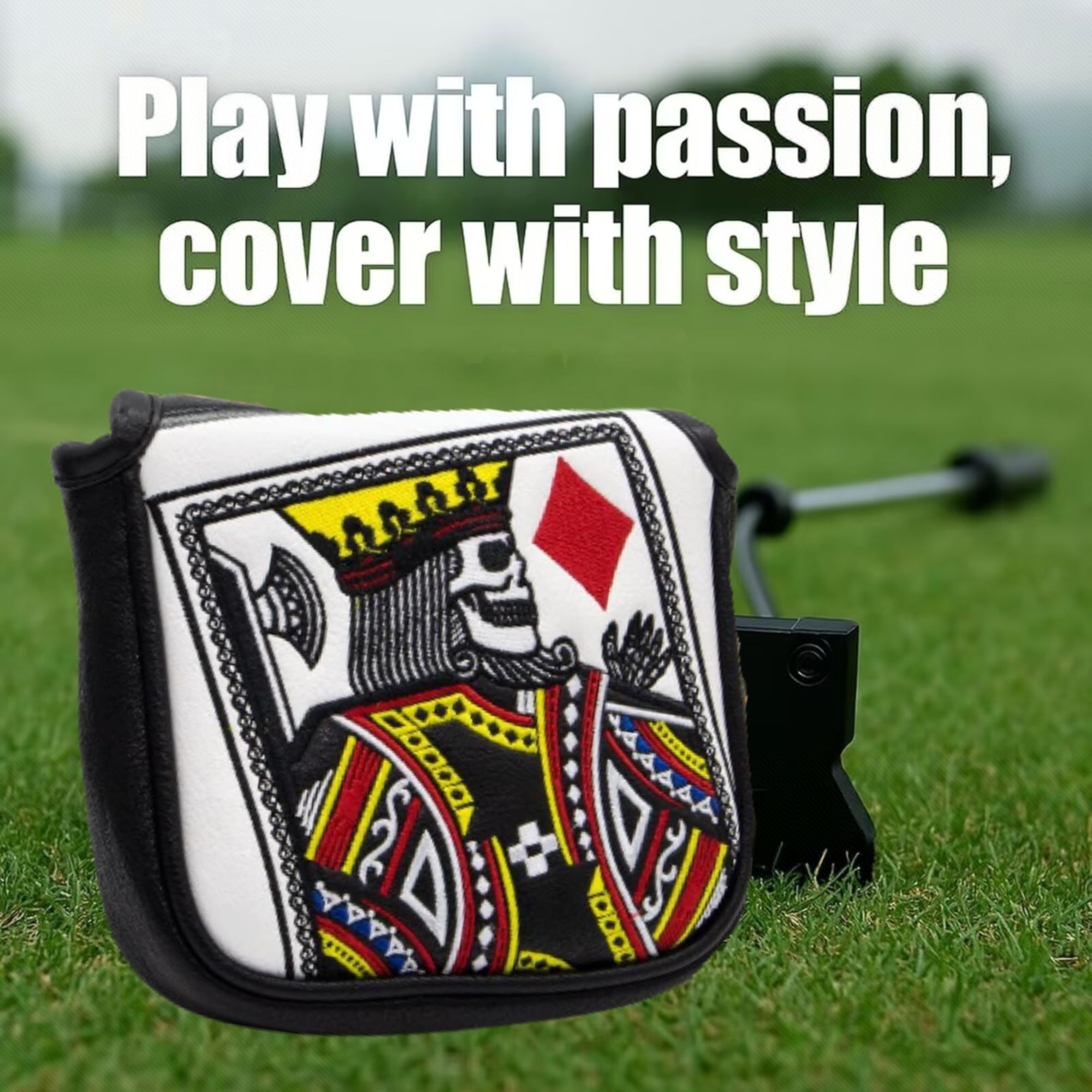 King Of Hearts İşlemeli Tokmak - Golf Equipment And Accessories incelemesi ve fiyatı