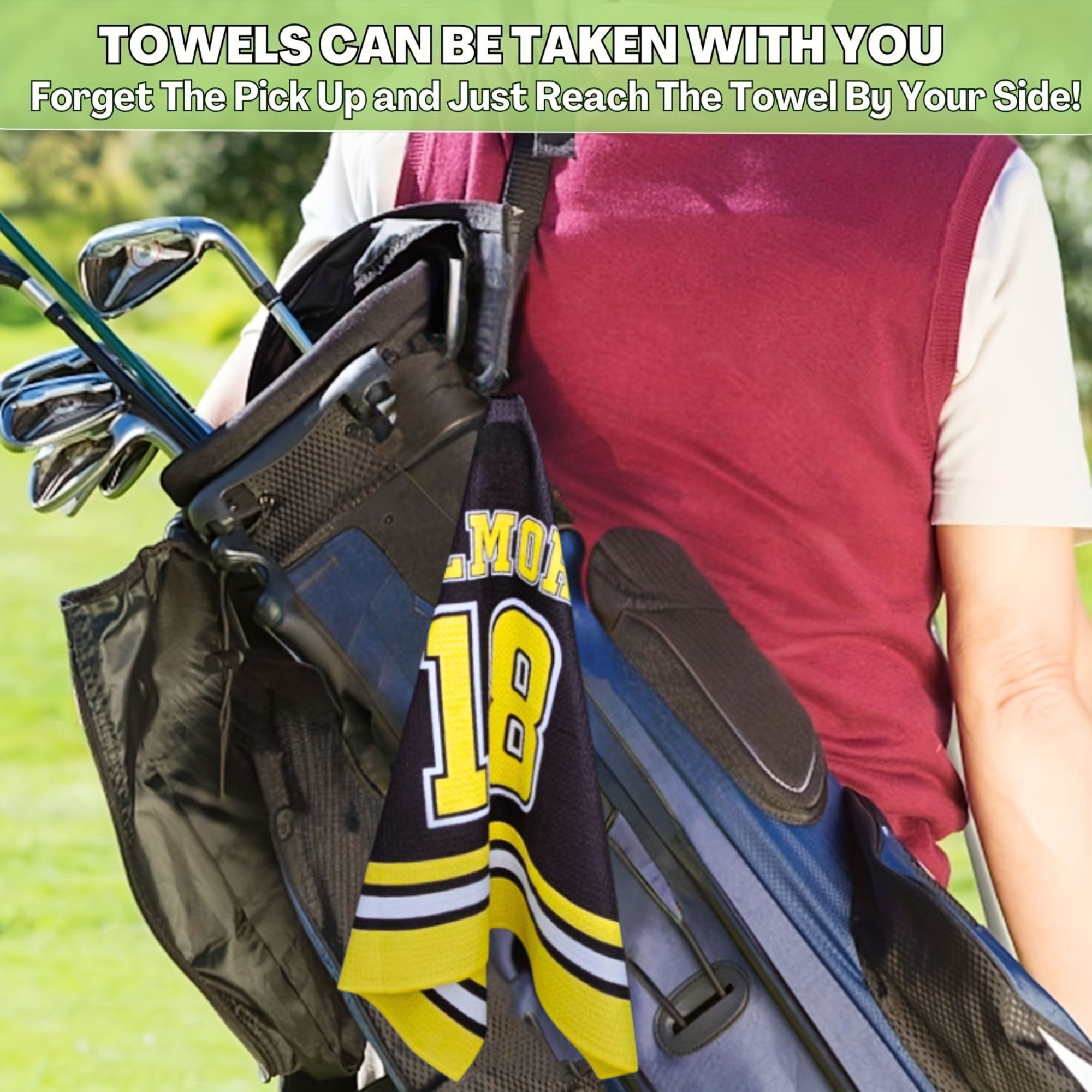 Happy Gilmore Waffle Golf Havl - Golf Towel Waffle incelemesi ve fiyatı