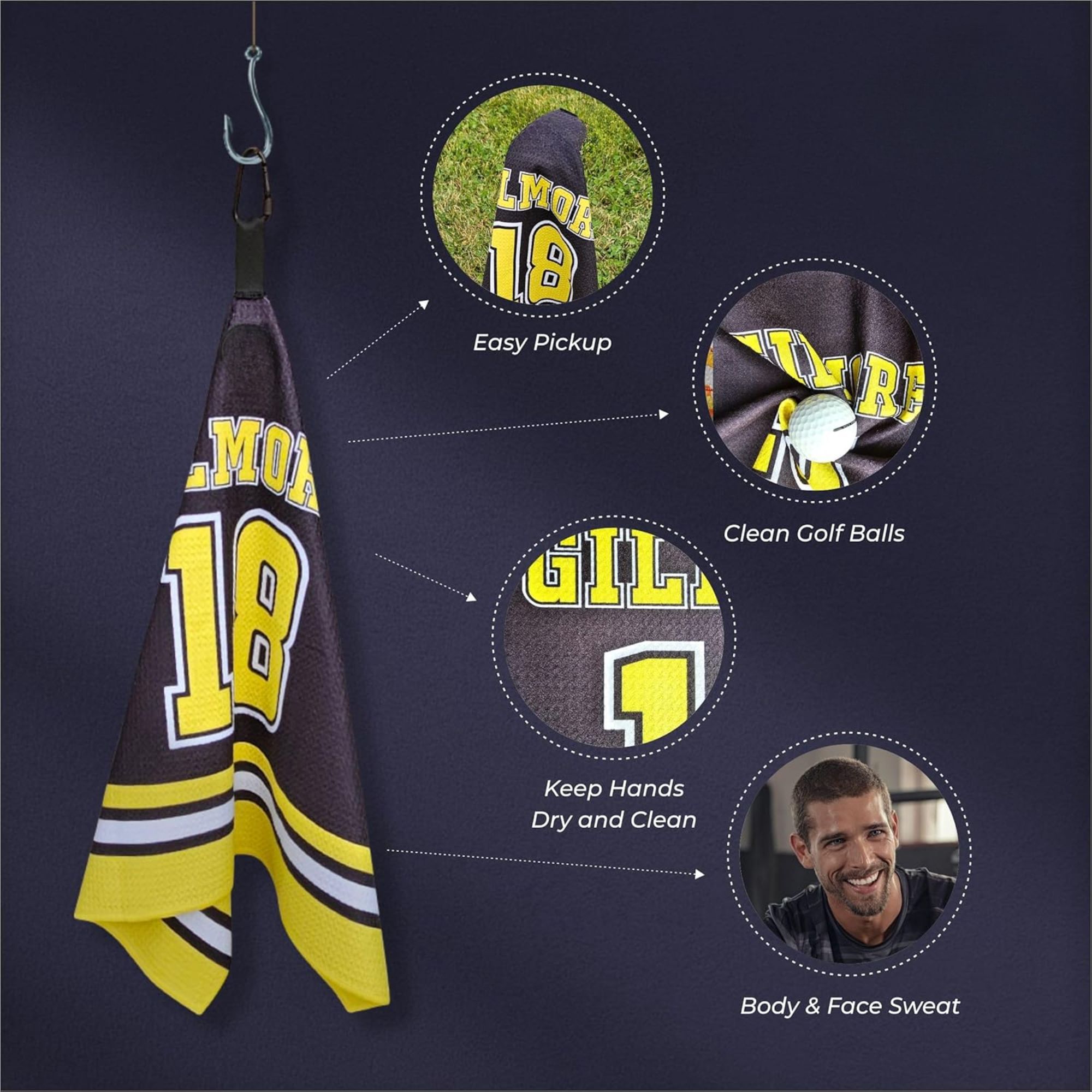 Happy Gilmore Waffle Golf Havl - Golf Towel Waffle incelemesi ve fiyatı