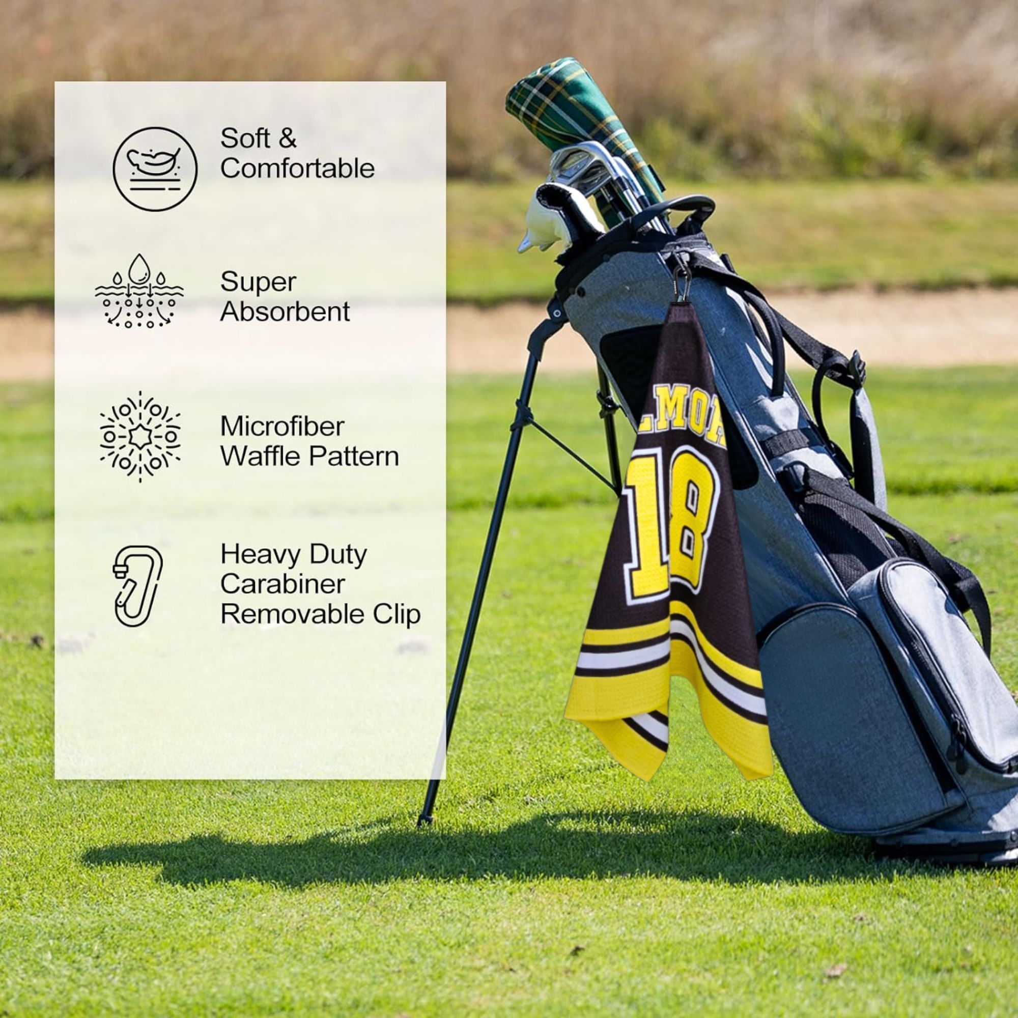Happy Gilmore Waffle Golf Havl - Golf Towel Waffle incelemesi ve fiyatı