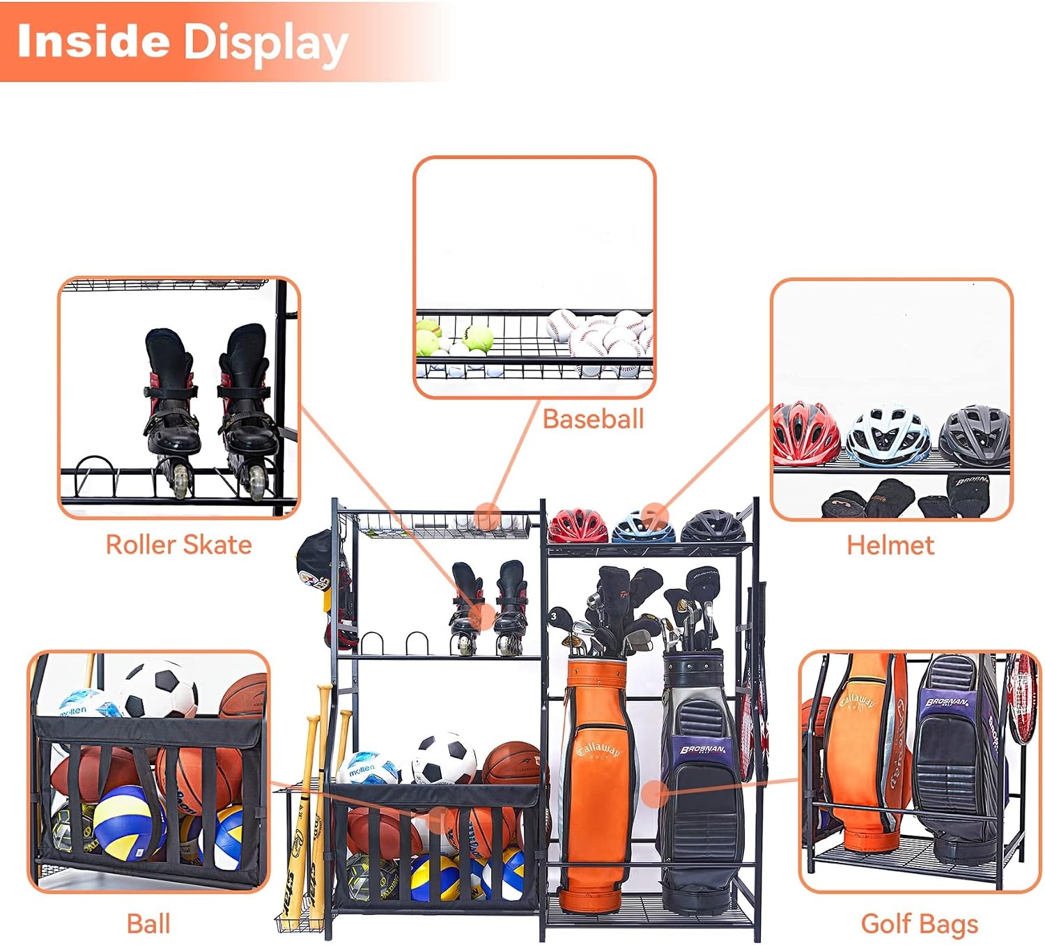 Garaj Spor Ekipmanları Depolam - Golf Equipment Garage Storage incelemesi ve fiyatı