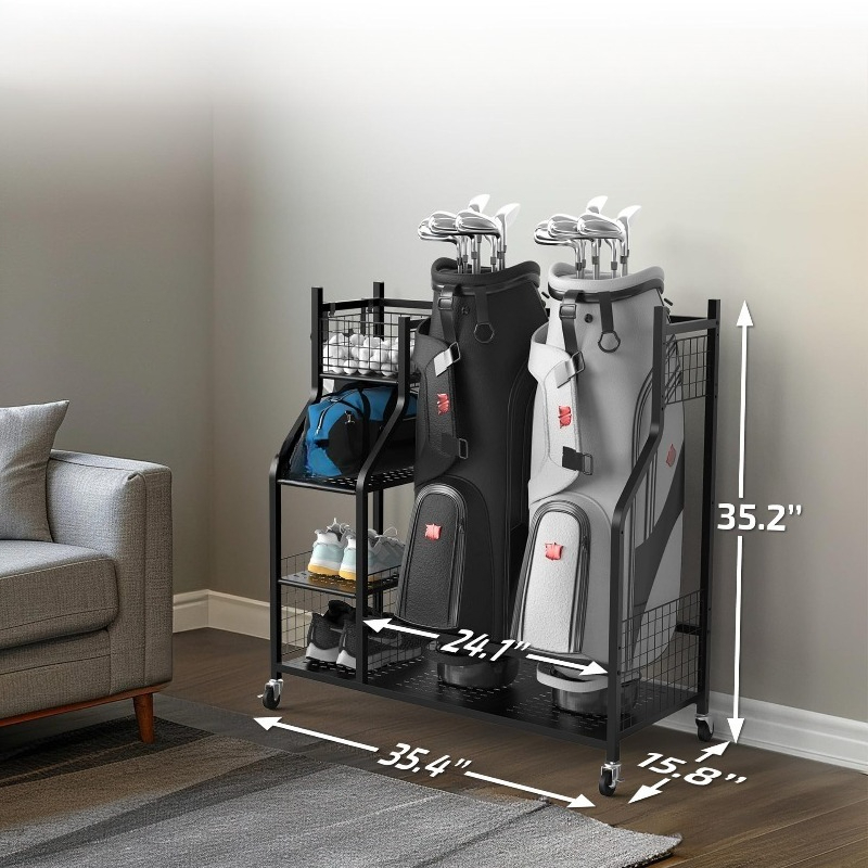 Golf Çantası Saklama Rafı, Sop - Golf Equipment Garage Storage incelemesi ve fiyatı