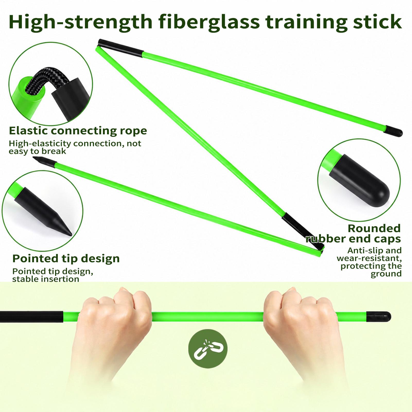 Golf Hizalama Çubukları Ayarla - Practice Equipment For Golf incelemesi ve fiyatı