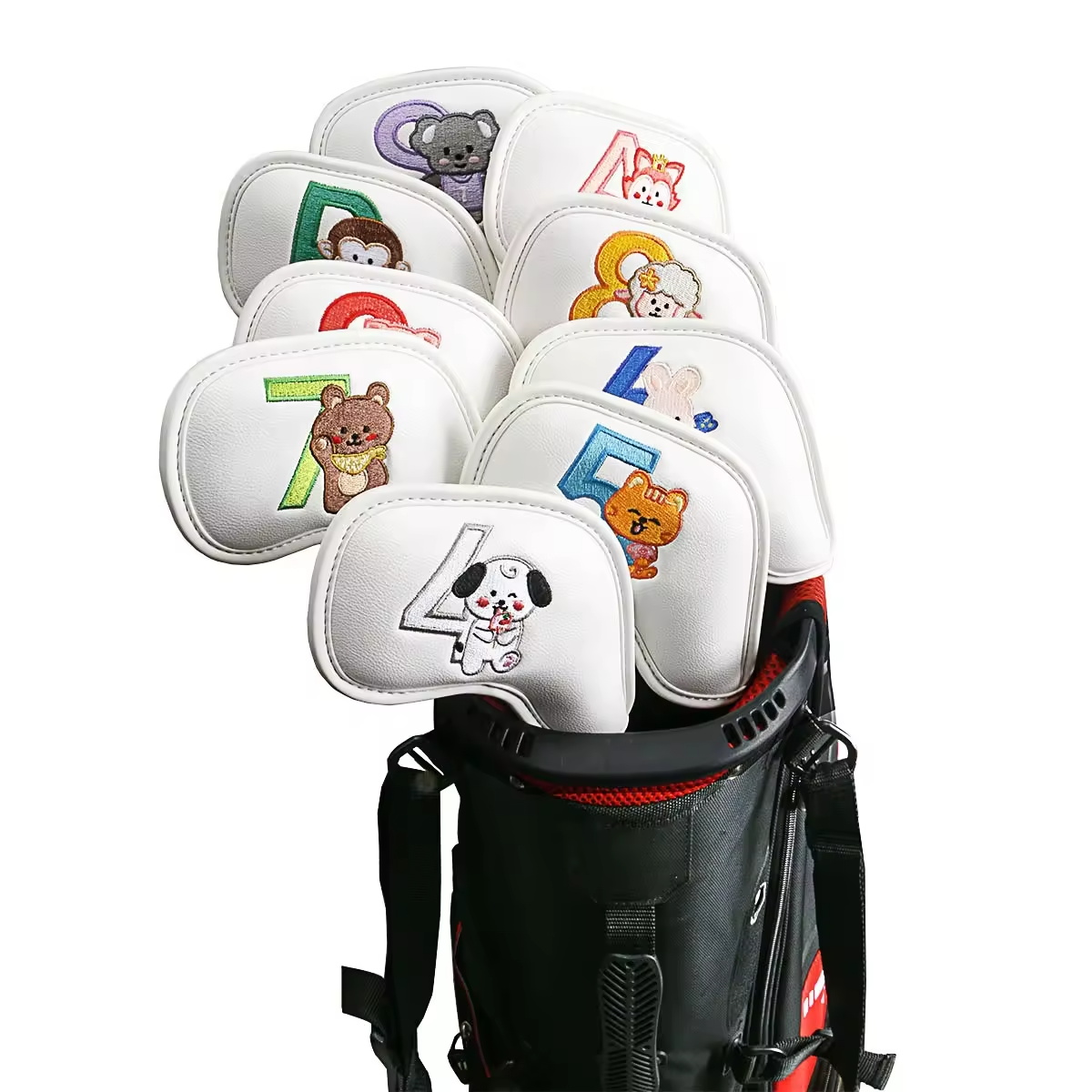 9 adet sevimli karikatür hayva - Golf Equipment And Accessories incelemesi ve fiyatı