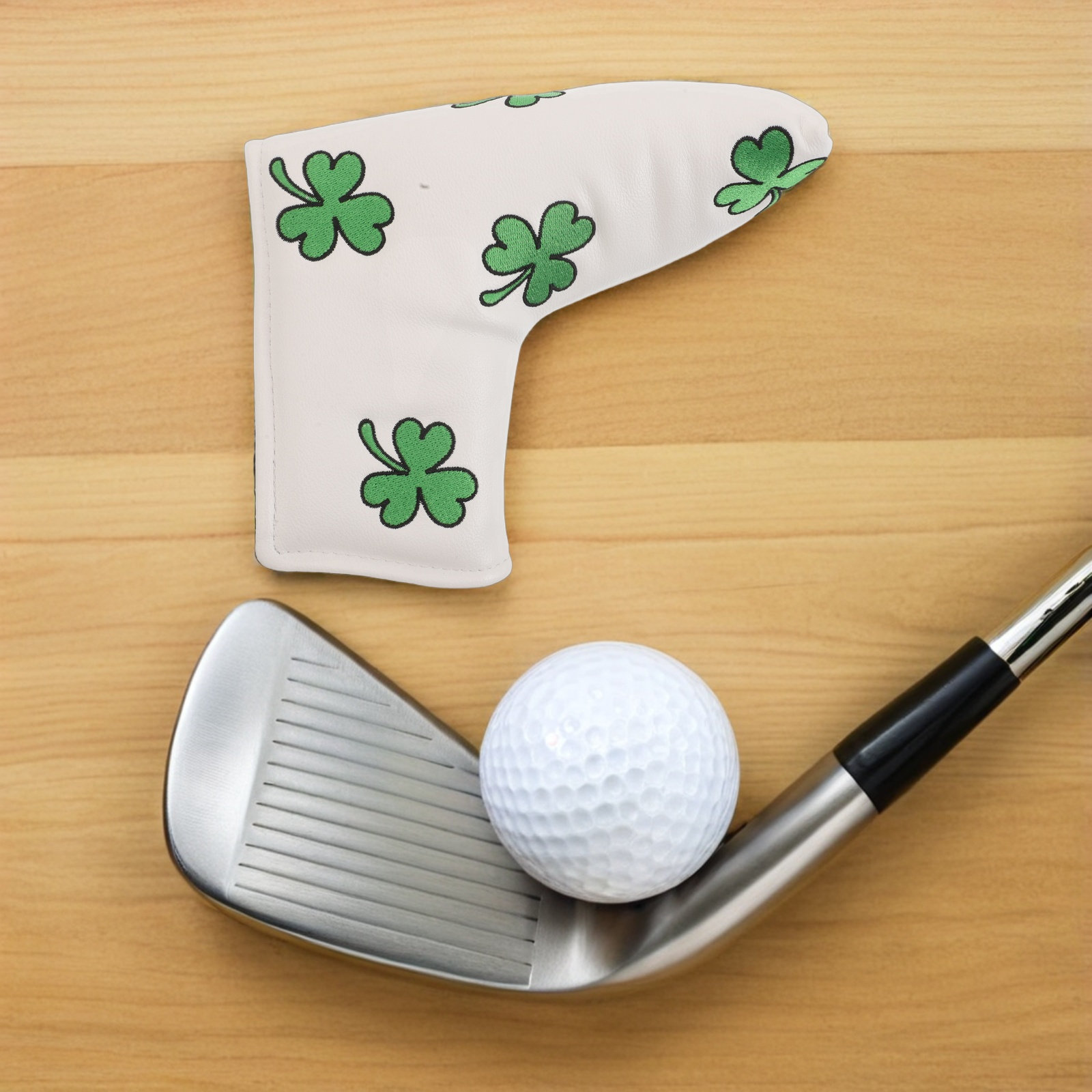 Yeşil Shamrock İşlemeli Putter - Putter Mallet Blade incelemesi ve fiyatı