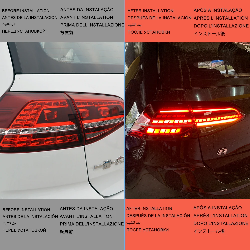 VW Golf 7 2013-2017 Araba LED  - Golf Equipment And Accessories incelemesi ve fiyatı
