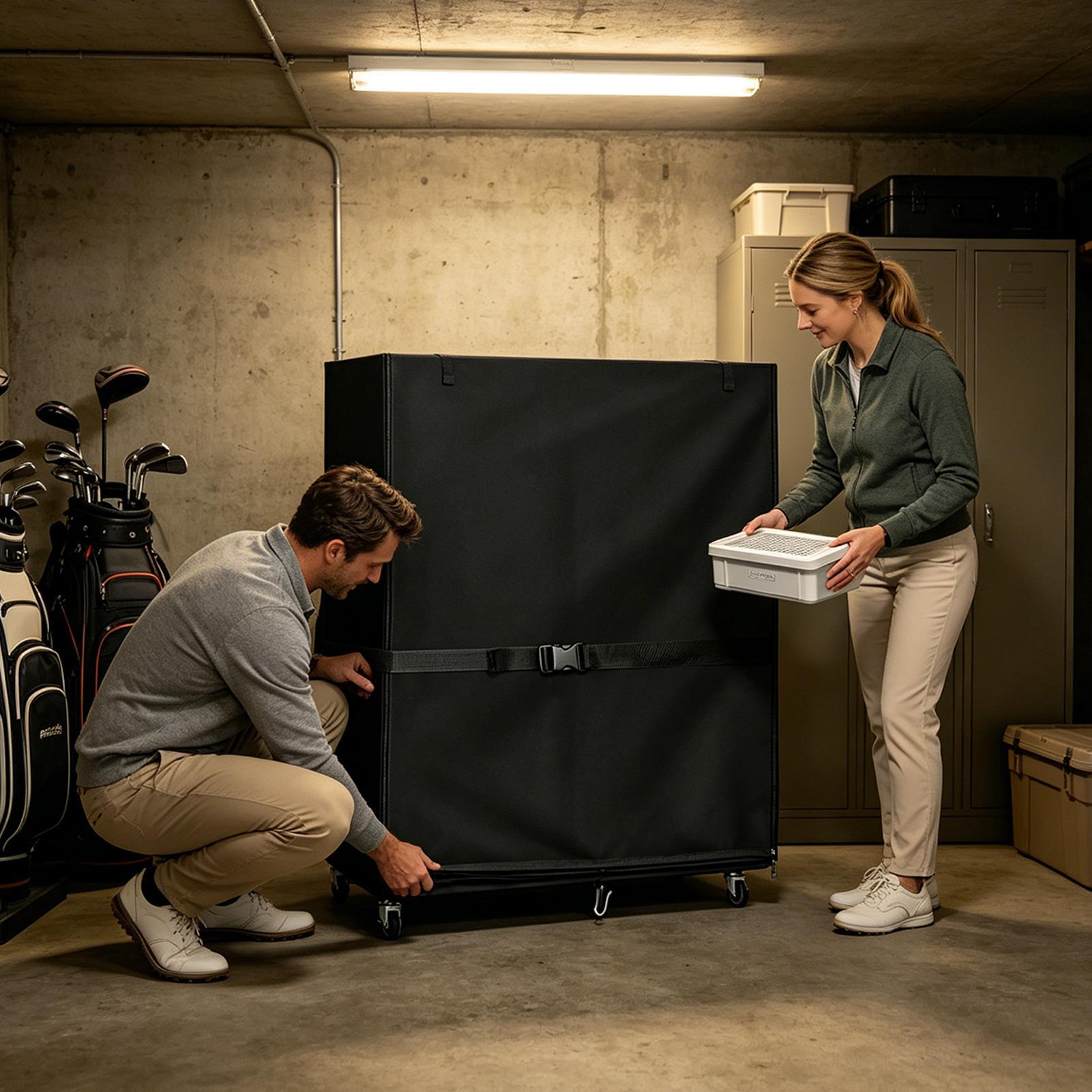 Golf Çantası Standı Kapakları  - Golf Equipment Garage Storage incelemesi ve fiyatı